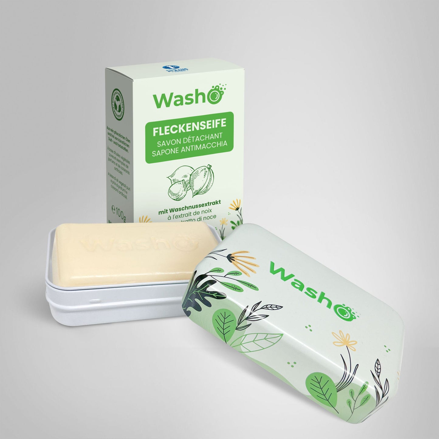 Sapone antimacchia Washo con latta