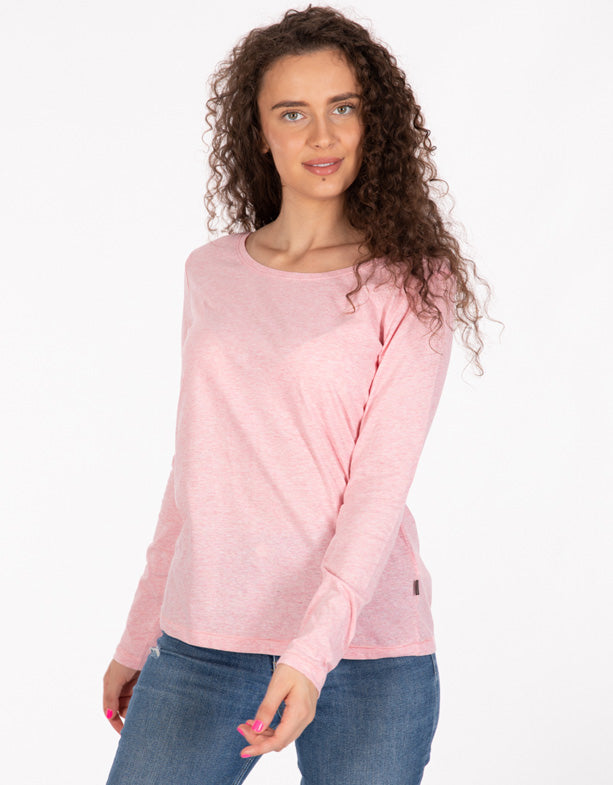 Frauen-Bio-Langarm-T-Shirt Bettina-Rose-Switcher