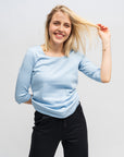 Yasmin Damen Basic T-Shirt 3/4 Arm