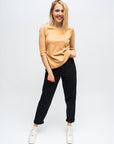Yasmin Damen Basic T-Shirt 3/4 Arm