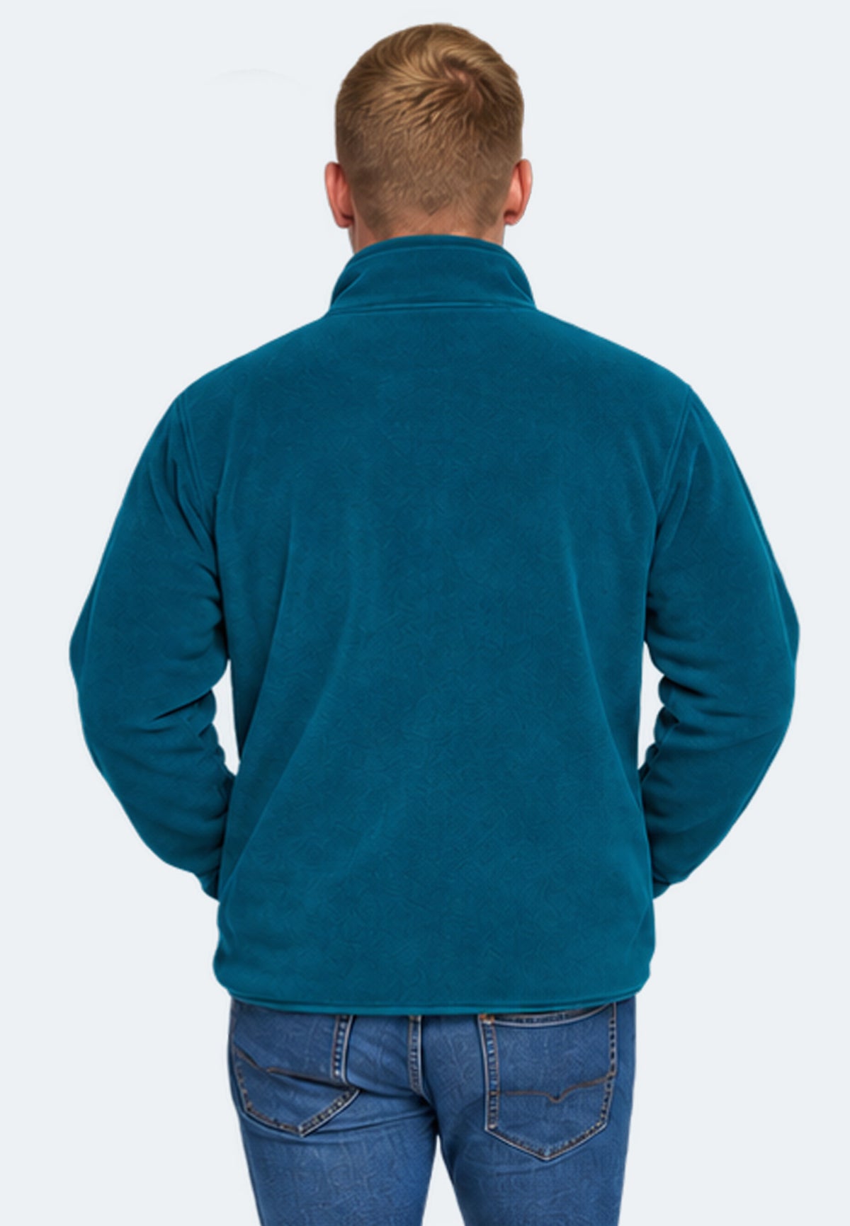 Veste polaire Switcher pour homme, couleur New Vancouver / 245 pétrole