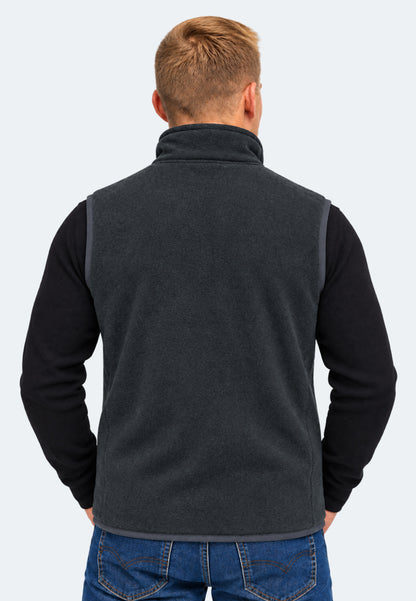 Gilet in pile Switcher, colore New Cortina/40 nero
