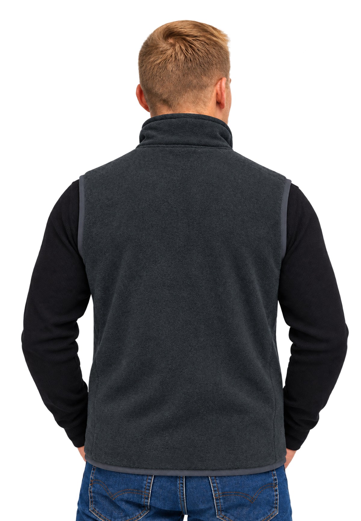 Gilet in pile Switcher, colore New Cortina/40 nero
