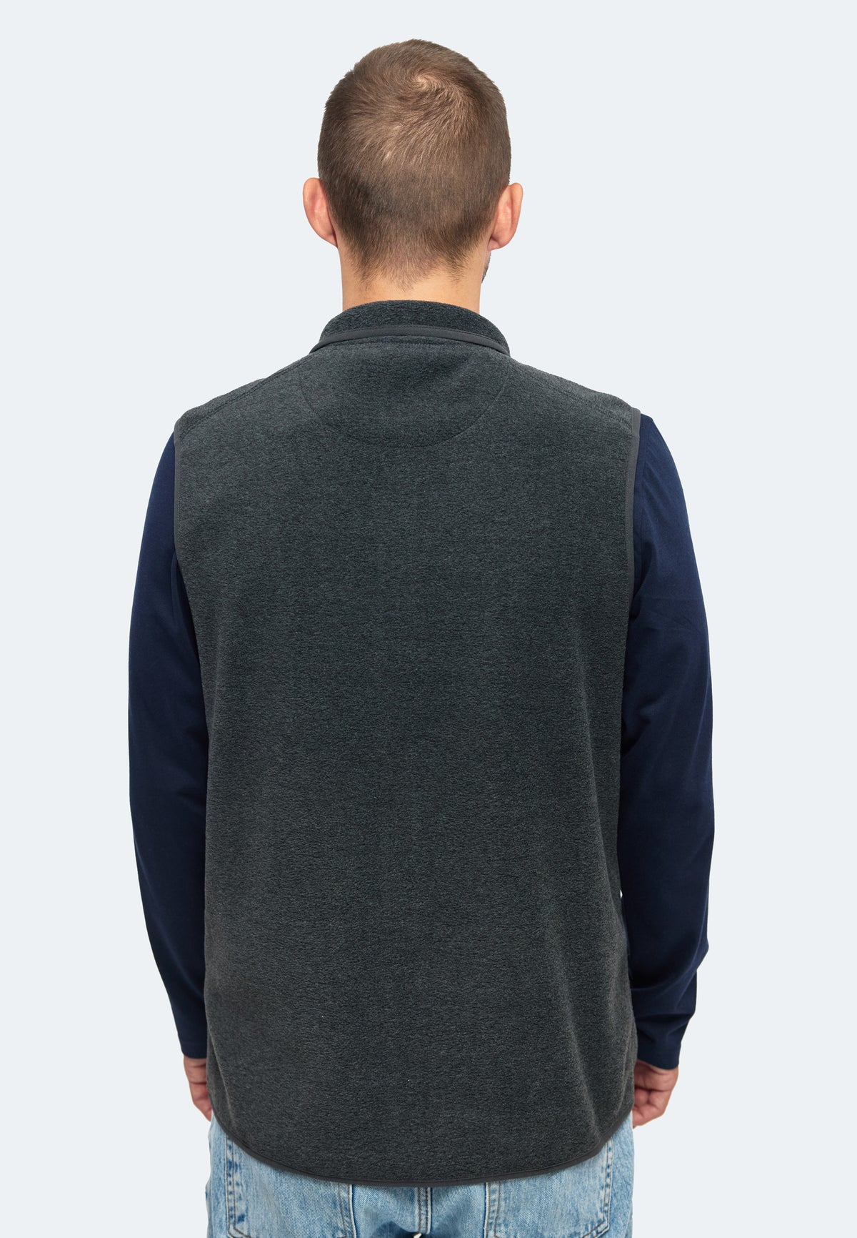 Gilet polaire Switcher, nouveau coloris Cortina / 41 noir chiné