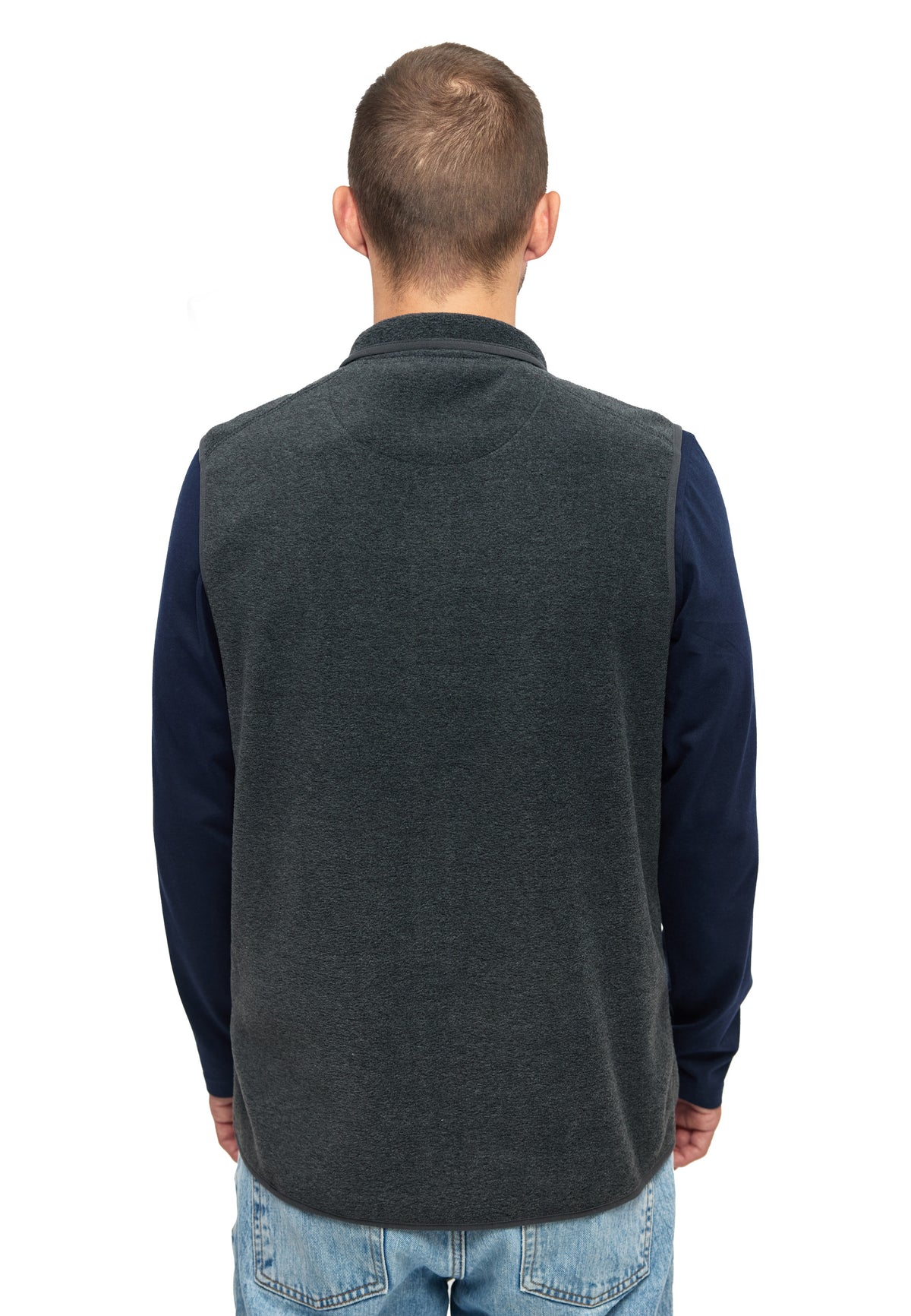 Gilet polaire Switcher, nouveau coloris Cortina / 41 noir chiné