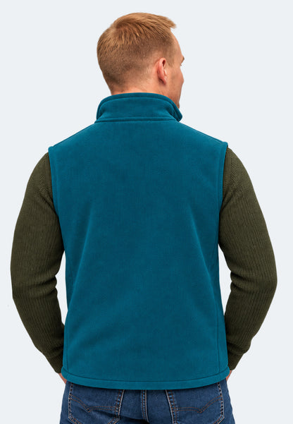 Gilet in pile Switcher, nuovo colore Cortina/245 petrolio