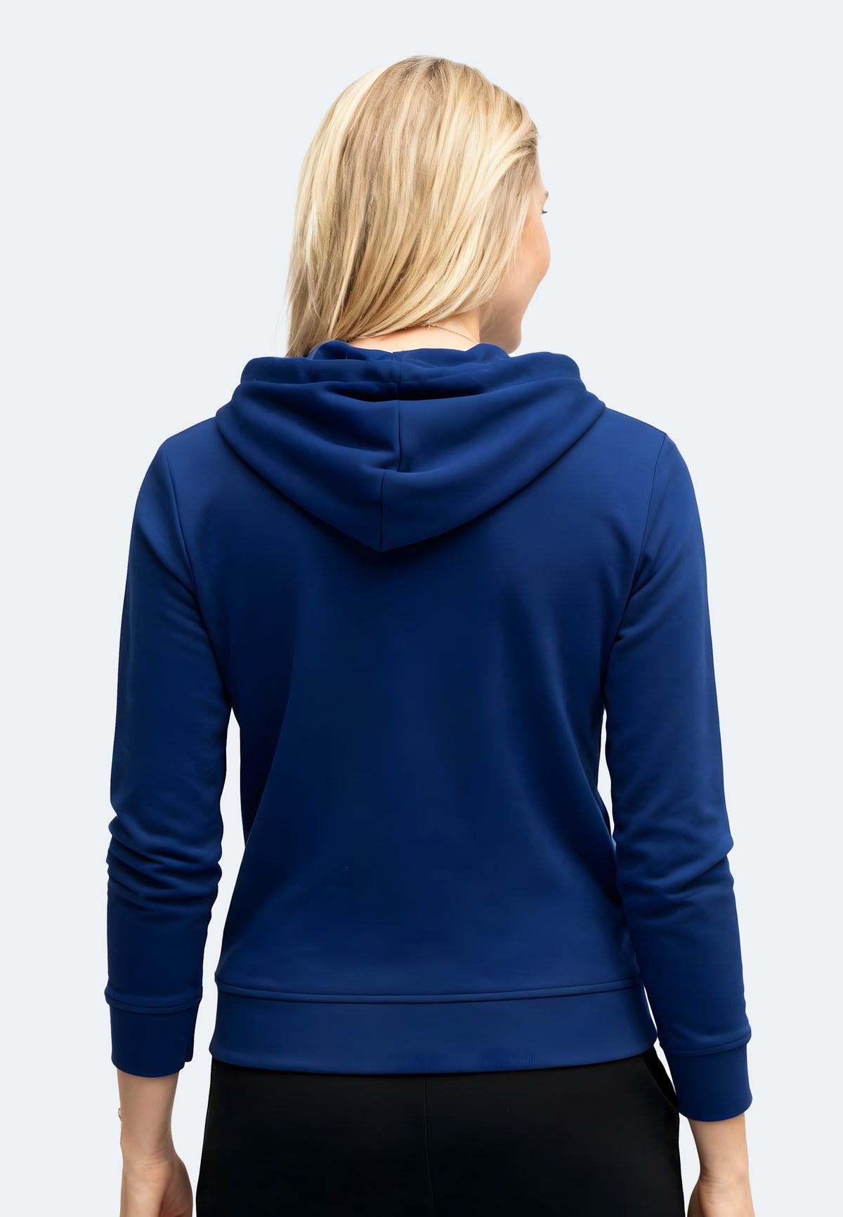 Felpa Con Cappuccio Donna Arizona – Blu, Taglia M, Pullover In Cotone E Poliestere, Nuova Con Etichette - Foto 3