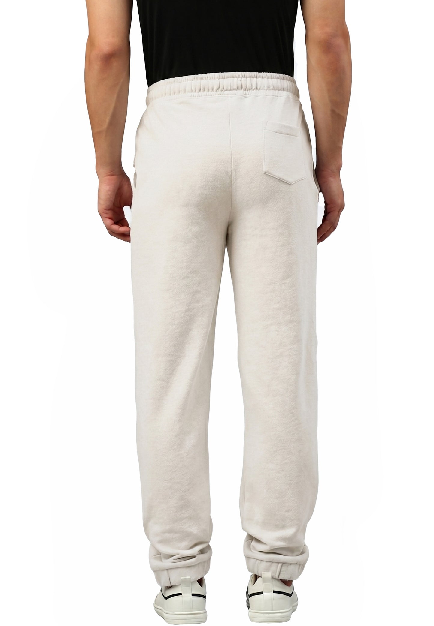 Pantalon de survêtement Switcher, couleur Jan / 603, blanc nuage