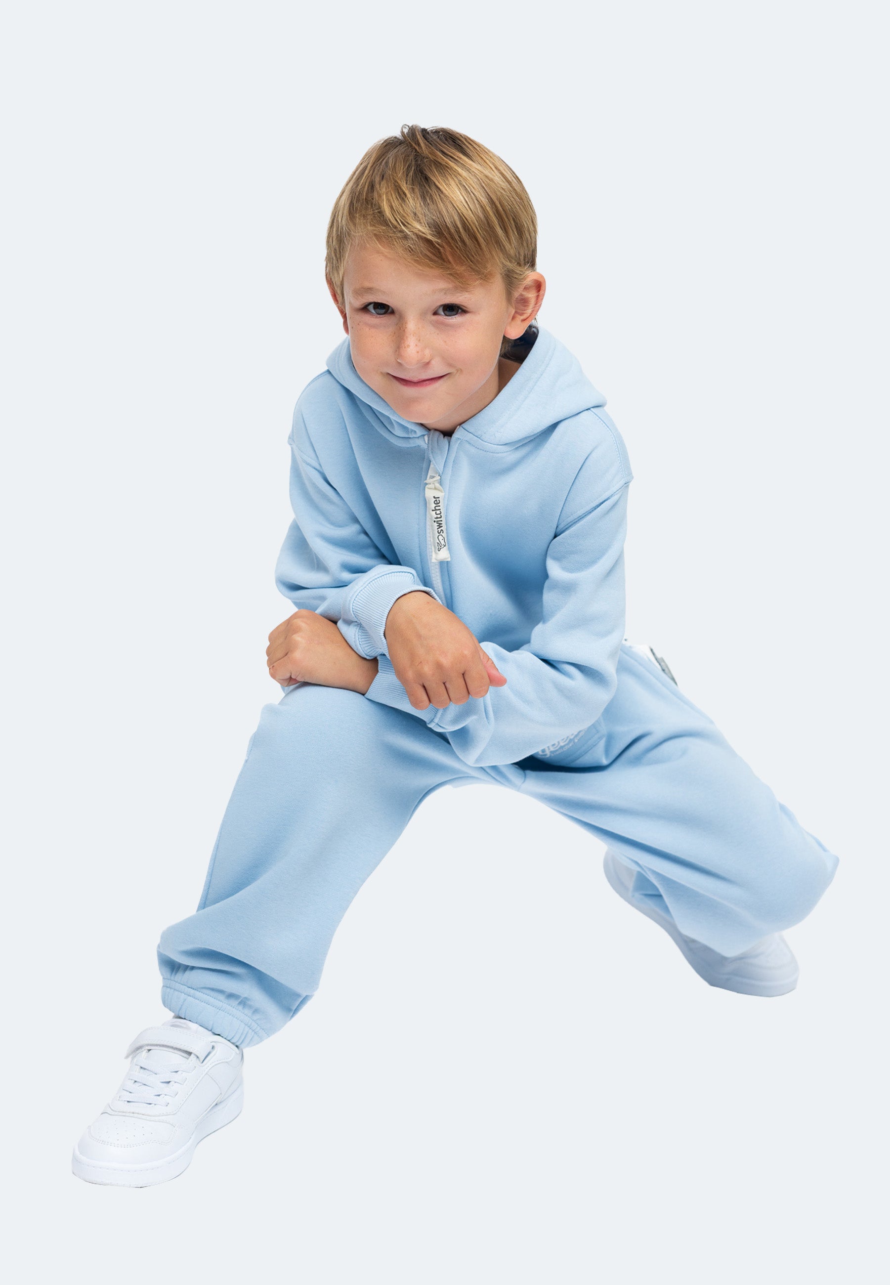 Switcher jumpsuit geelee kids jumpsuit color/205 blue soul