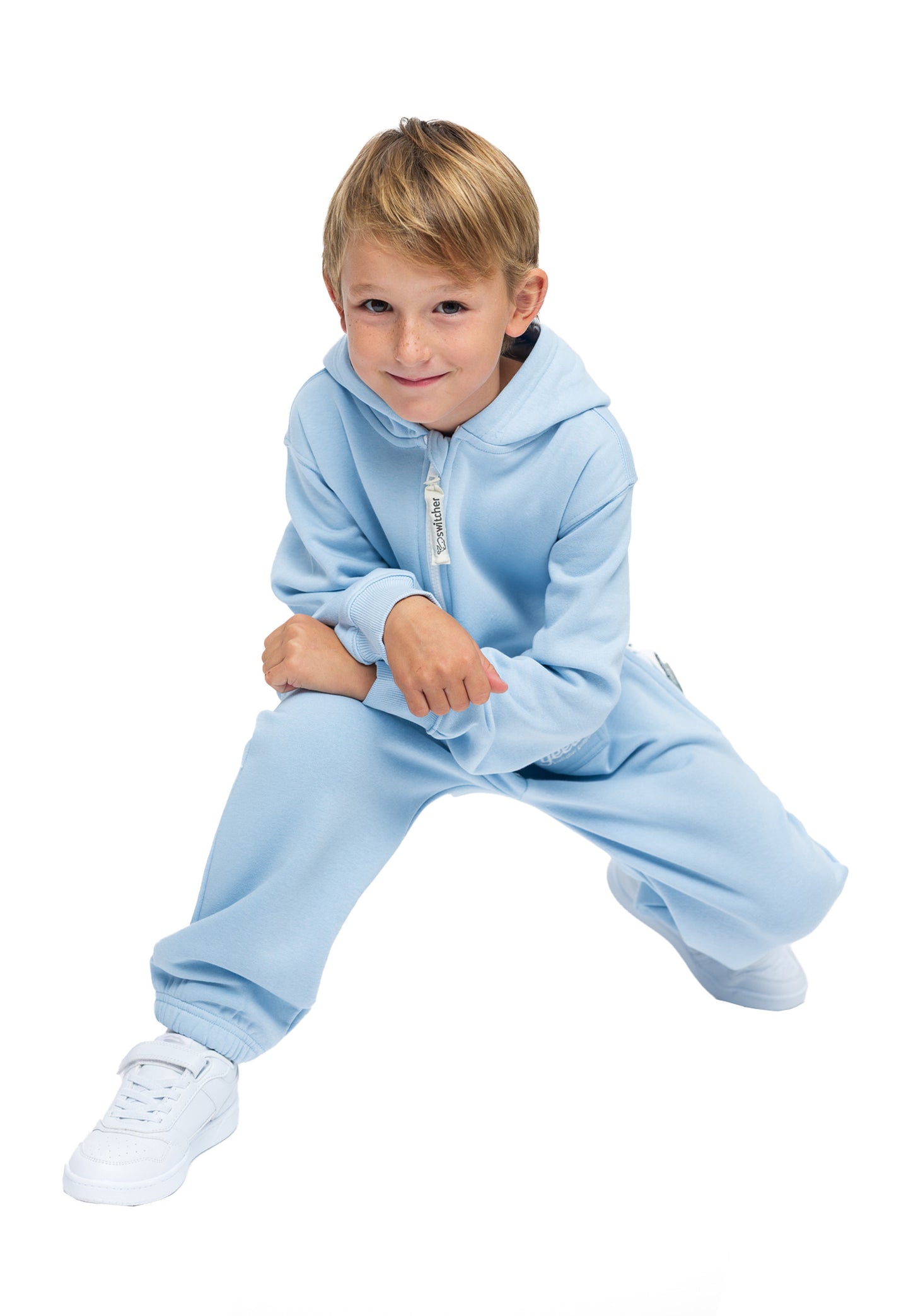 Switcher jumpsuit geelee kids jumpsuit color/205 blue soul
