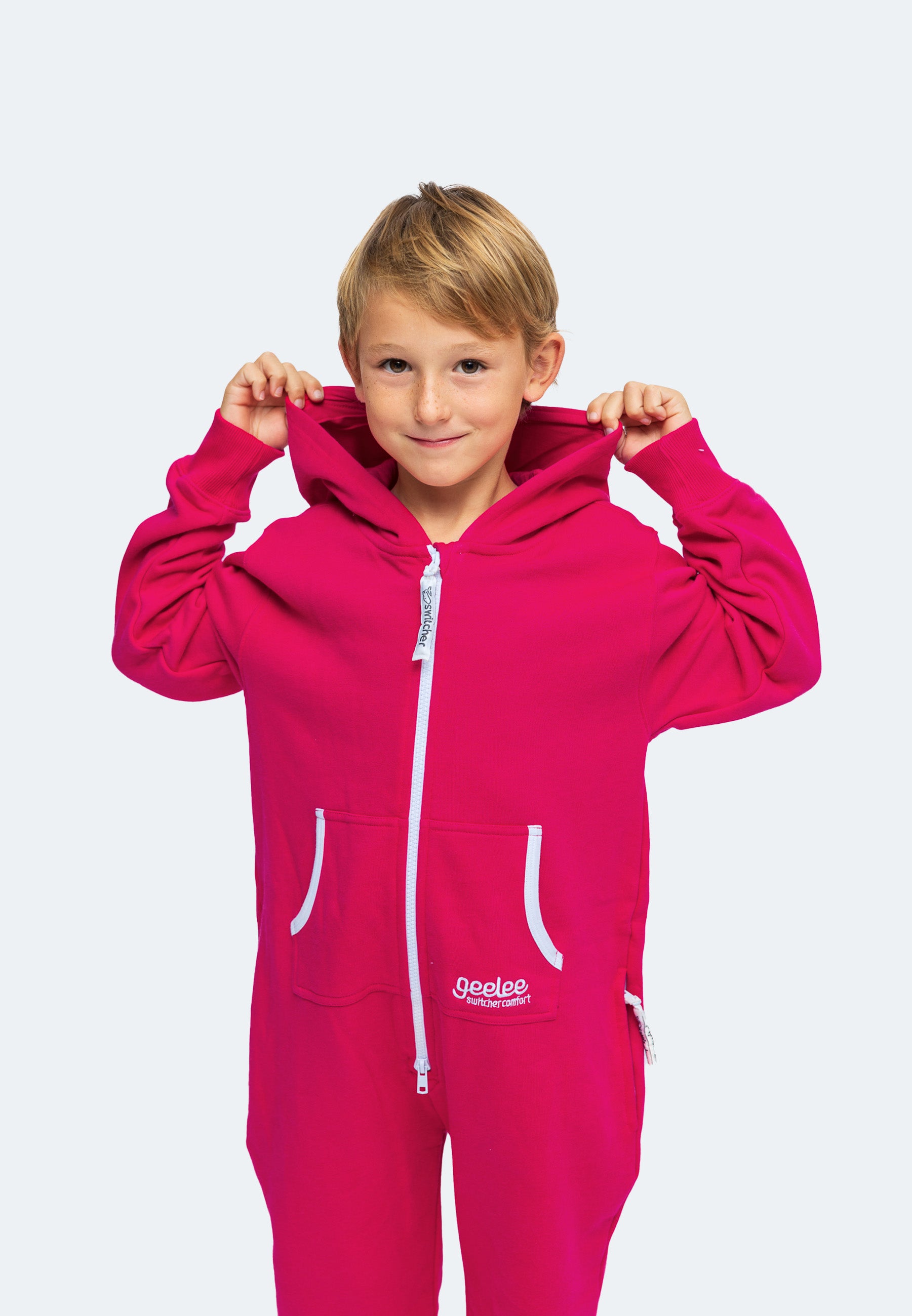 Switcher jumpsuit geelee kids jumpsuit color/197 cyclamen
