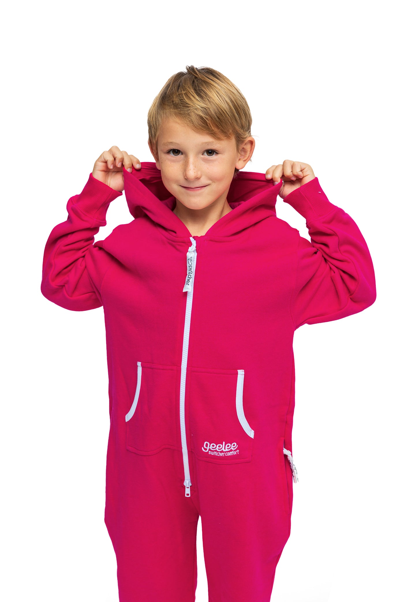 Switcher jumpsuit geelee kids jumpsuit color/197 cyclamen