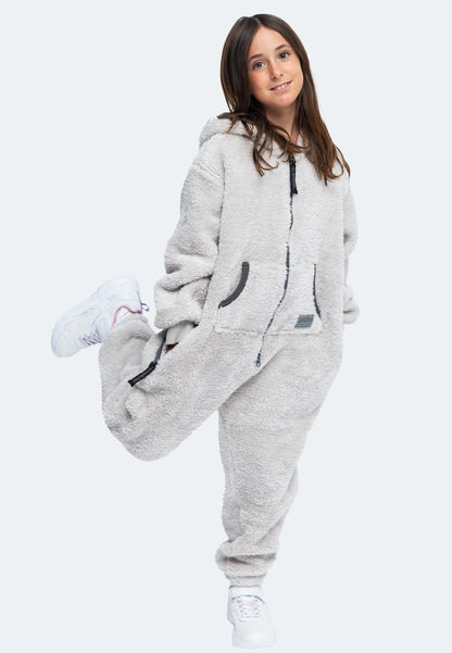 Switcher jumpsuit geelee bear kids jumpsuit color/42 gris chine