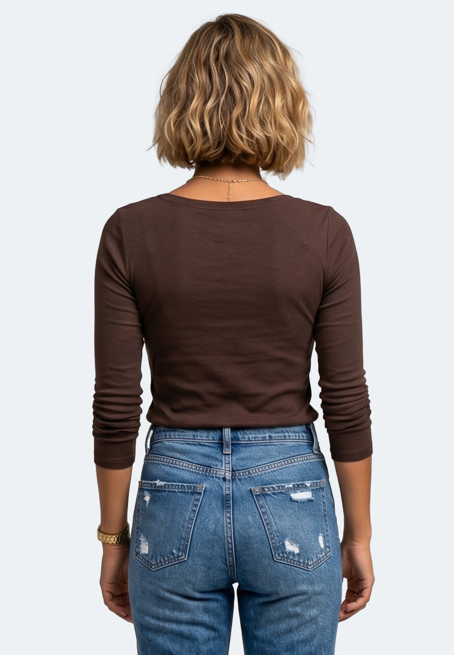 Switcher shirt Lady liliane color/680 cafe