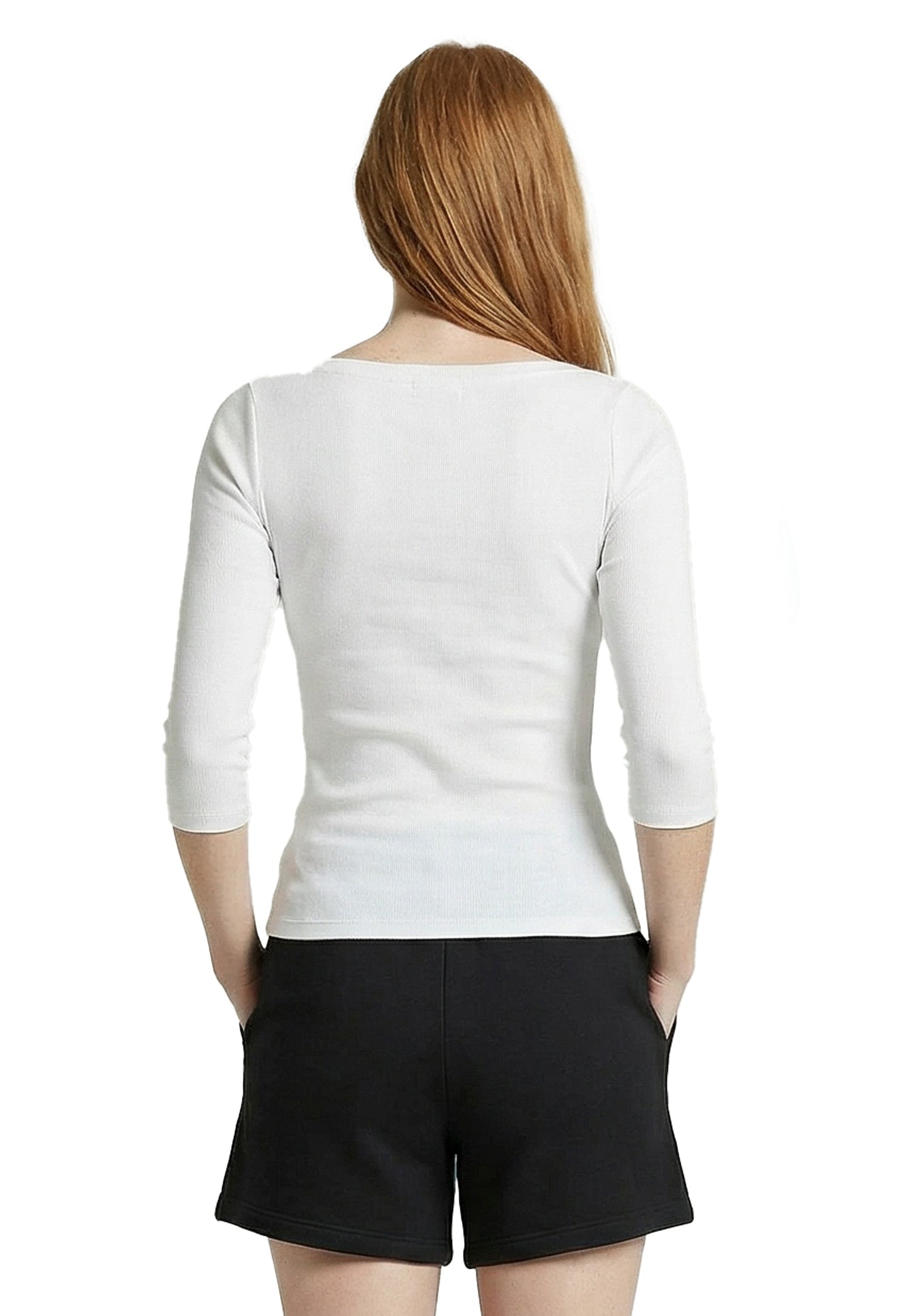 Switcher shirt Lady liane color/1 blanc