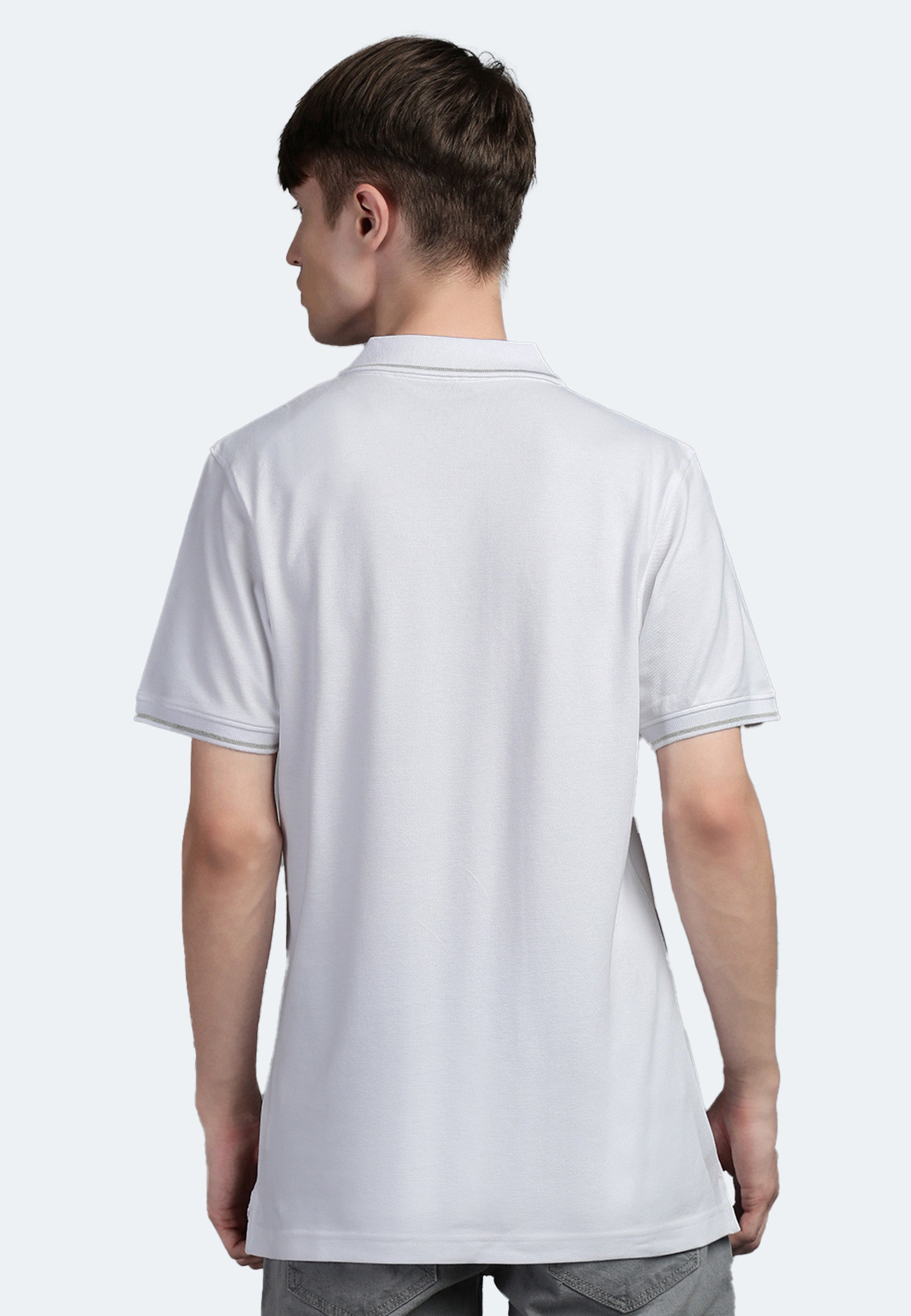 Switcher men's polo ben color/1 blanc