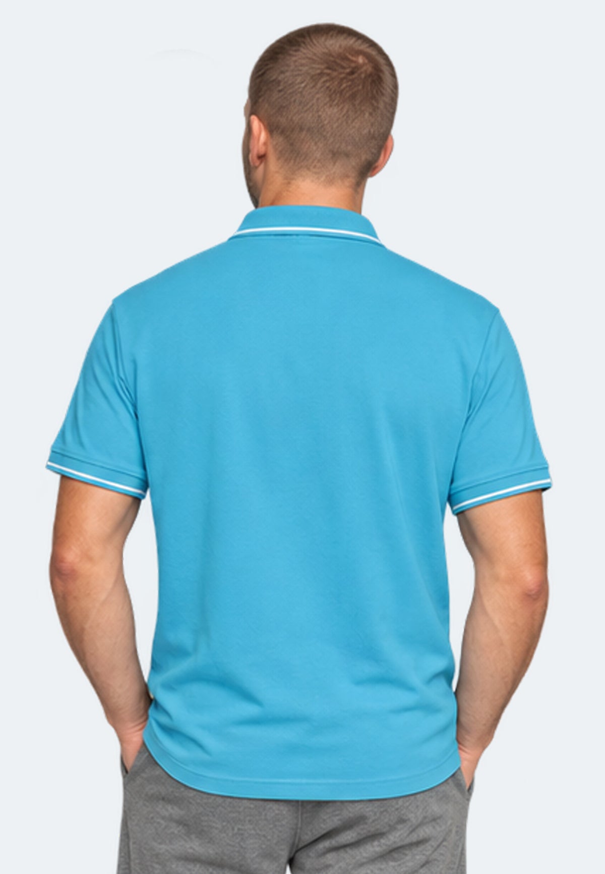 Switcher men's polo ben color/288 blue bay