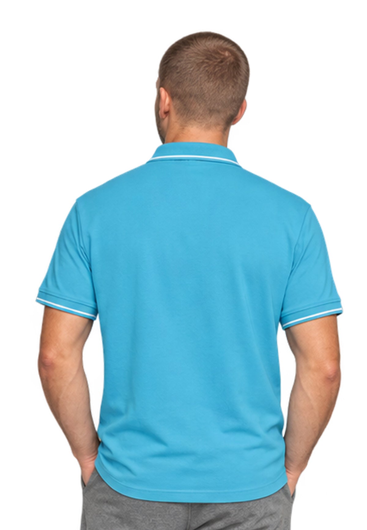 Switcher men's polo ben color/288 blue bay