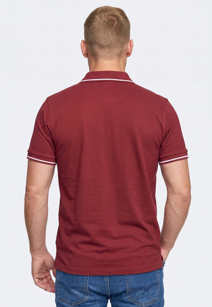 Switcher men's polo ben color/158 burgundy