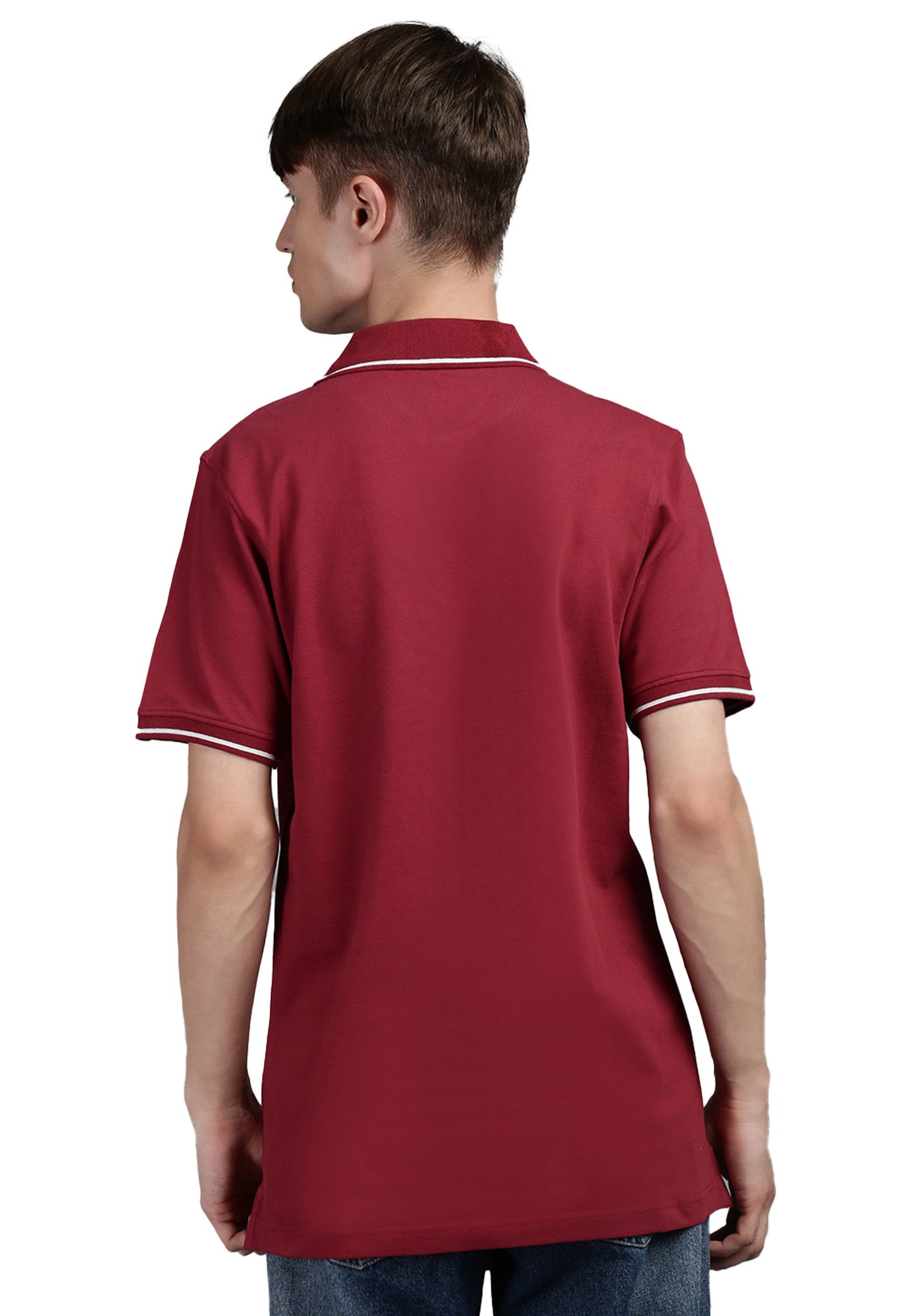 Switcher men's polo ben color/158 burgundy