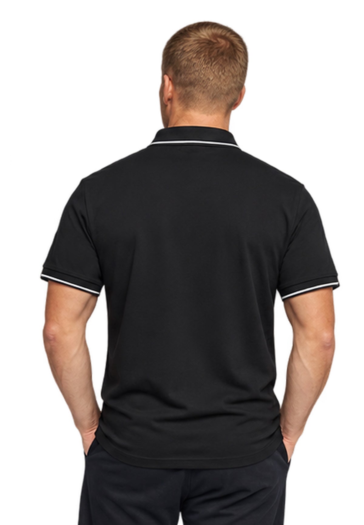 Switcher men's polo ben color/40 noir