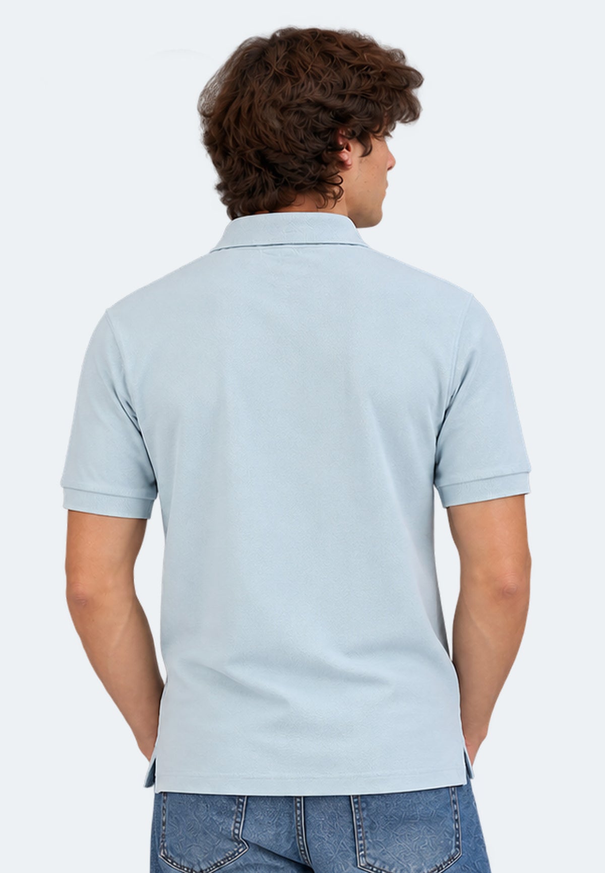 Switcher men's polo john color/204 blue angel