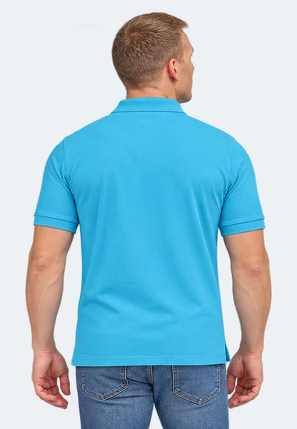 Switcher men's polo john color/288 blue bay