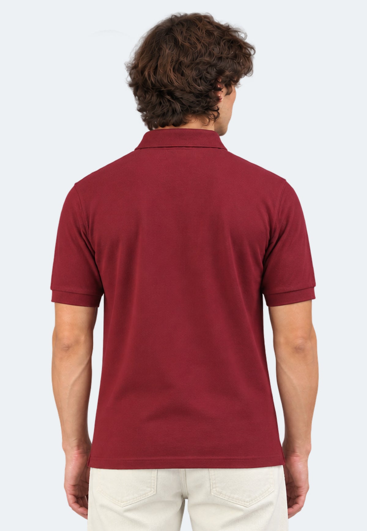 Switcher men's polo john color/158 burgundy