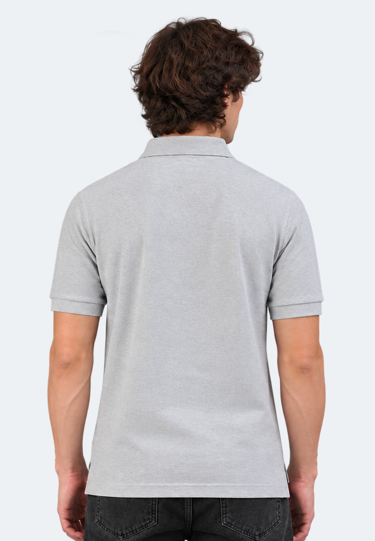 Switcher men's polo john color/42 gris chine