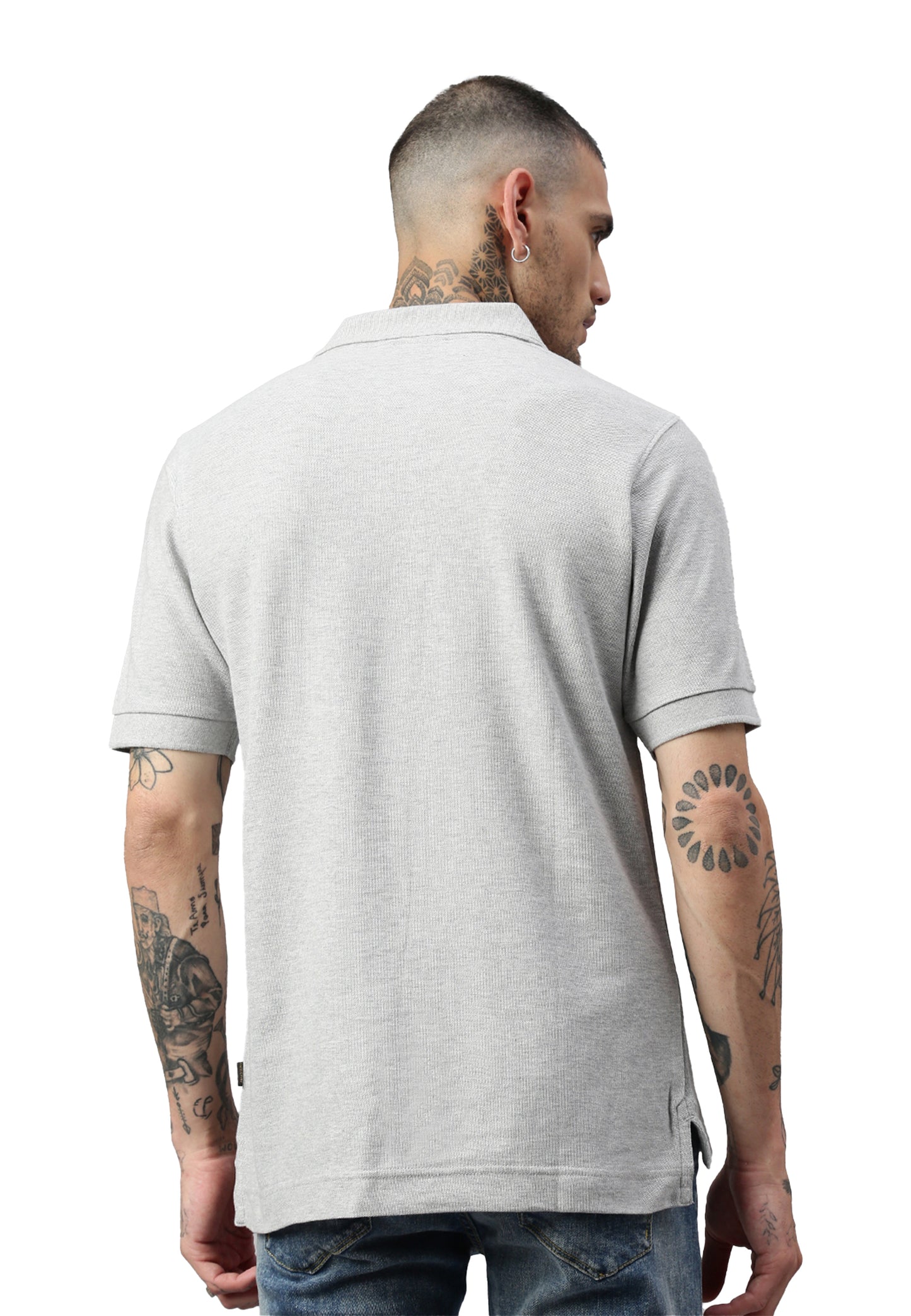 Switcher men's polo john color/42 gris chine