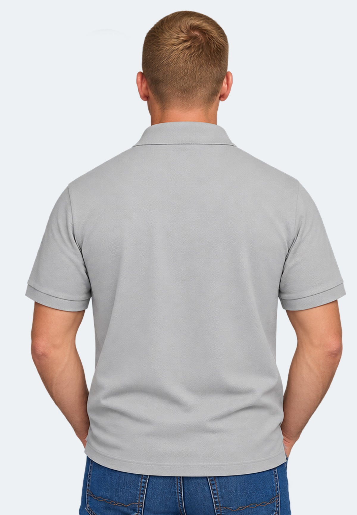 Switcher men's polo john color/402 gris fonce