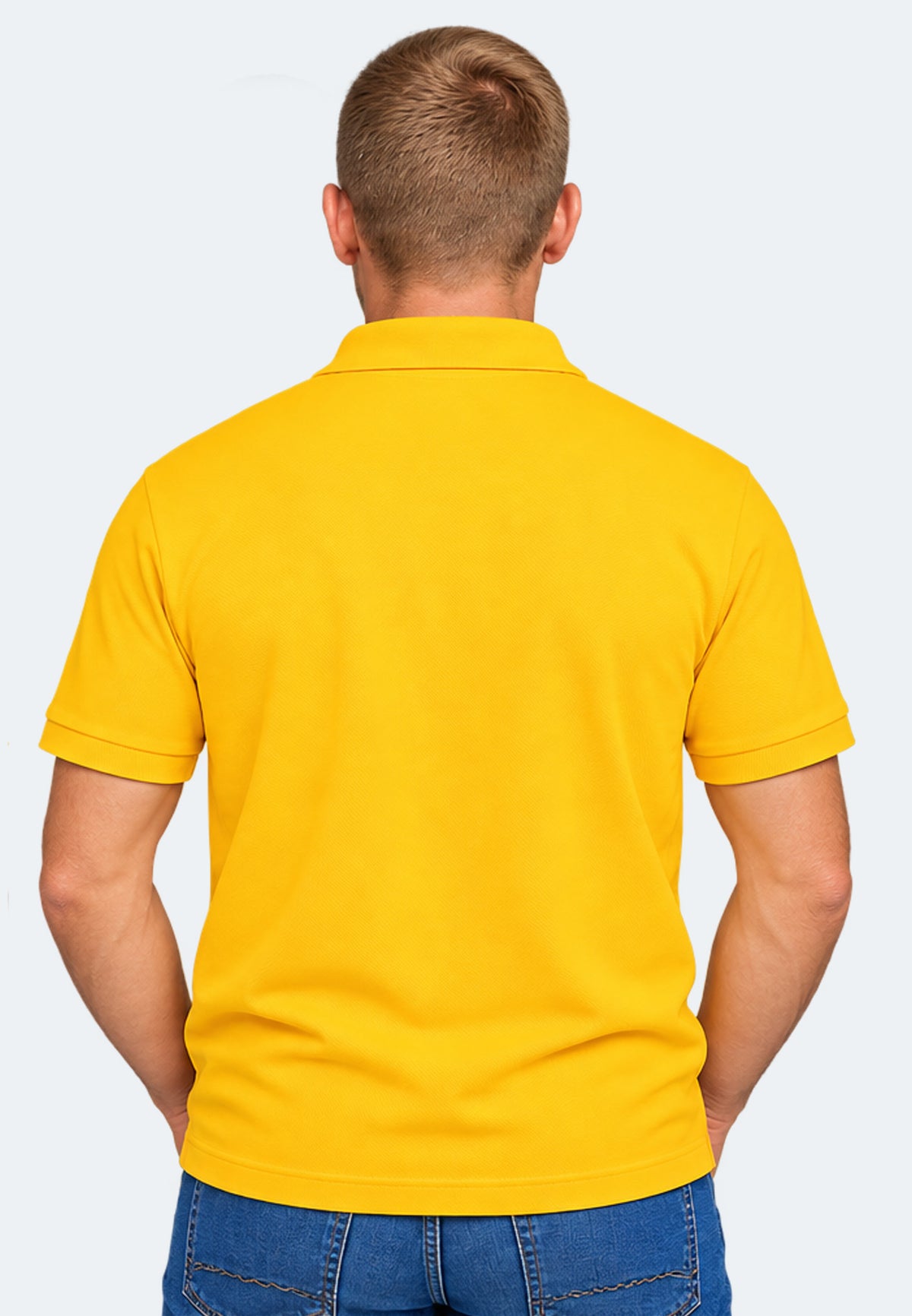 Switcher men's polo john color/53 jaune