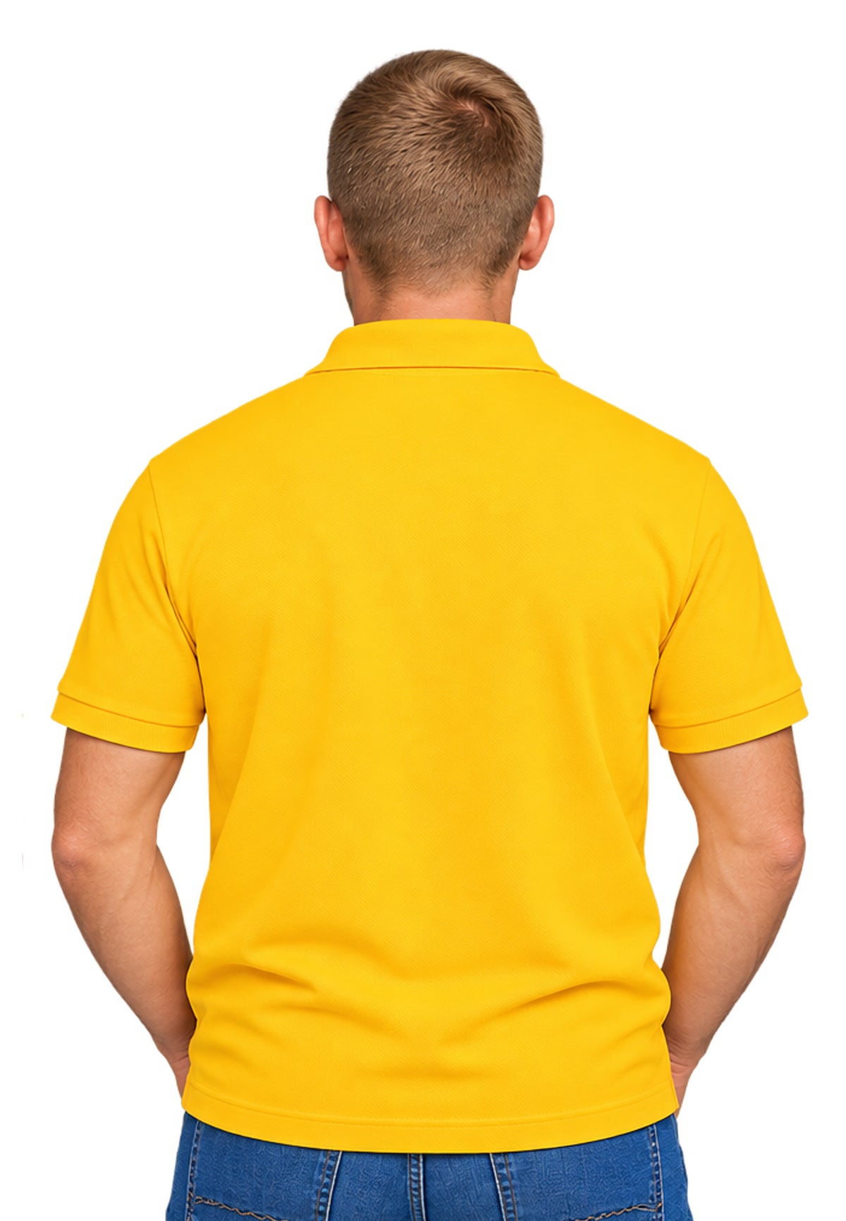 Switcher men's polo john color/53 jaune