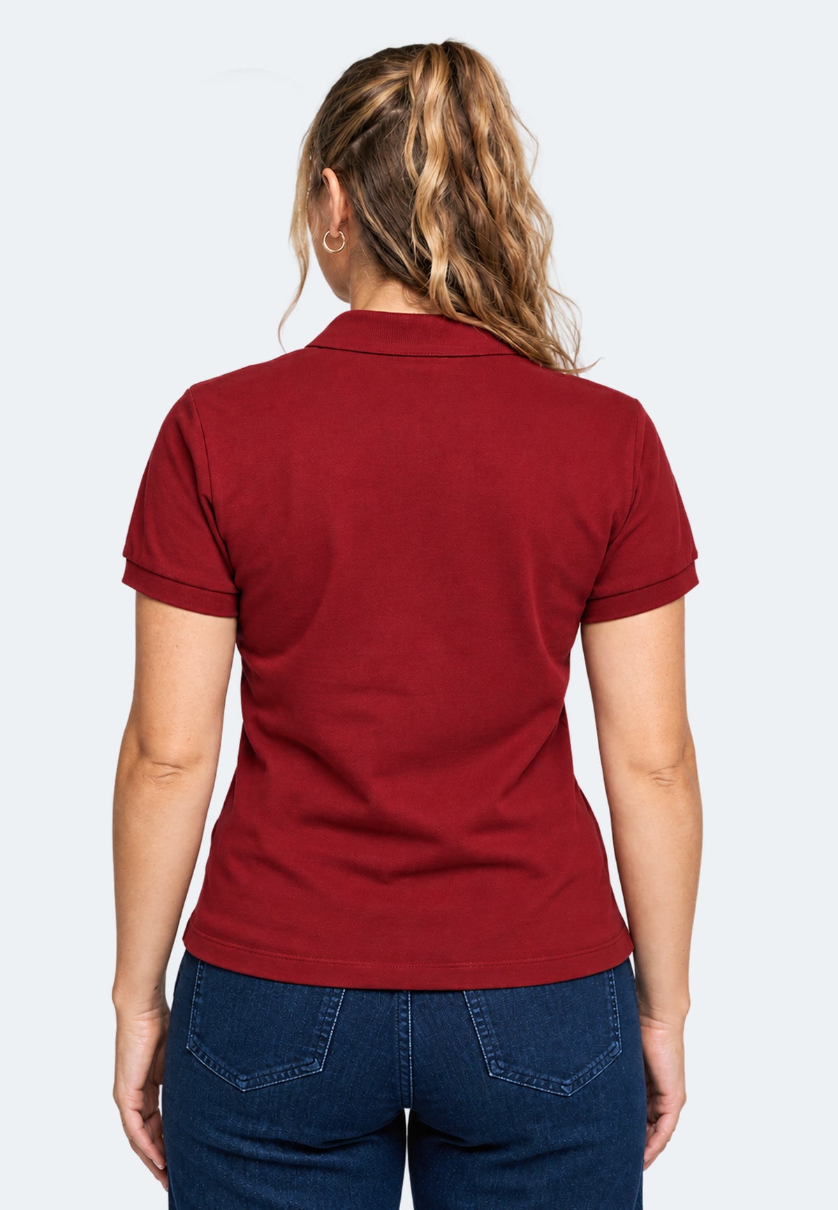 Switcher Lady polo stacy color/158 burgundy