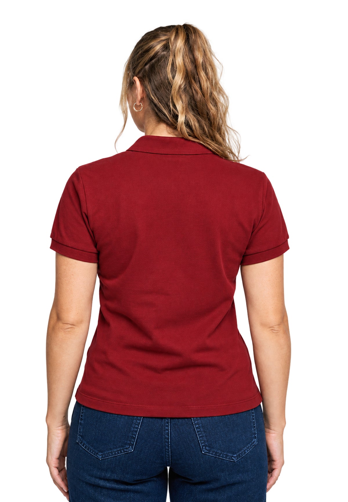Switcher Lady polo stacy color/158 burgundy