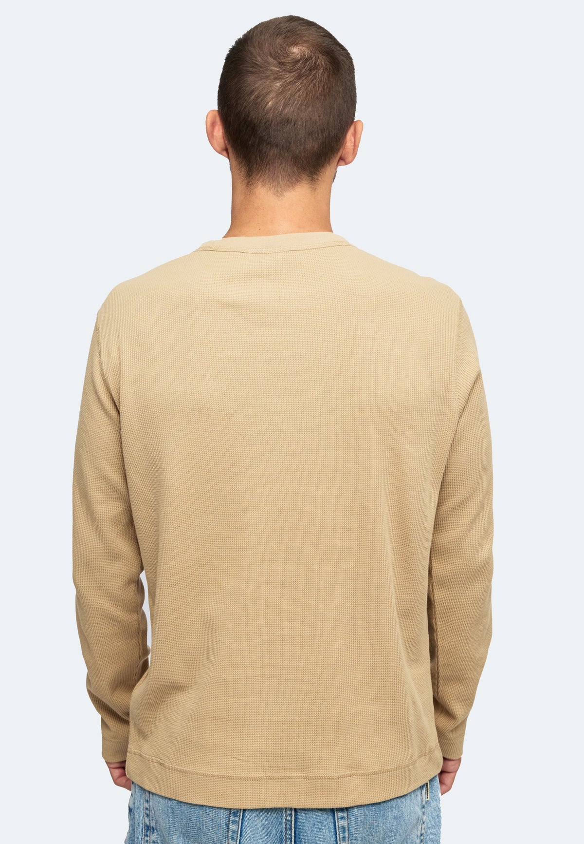 men sweatshirt simon color/655 amande