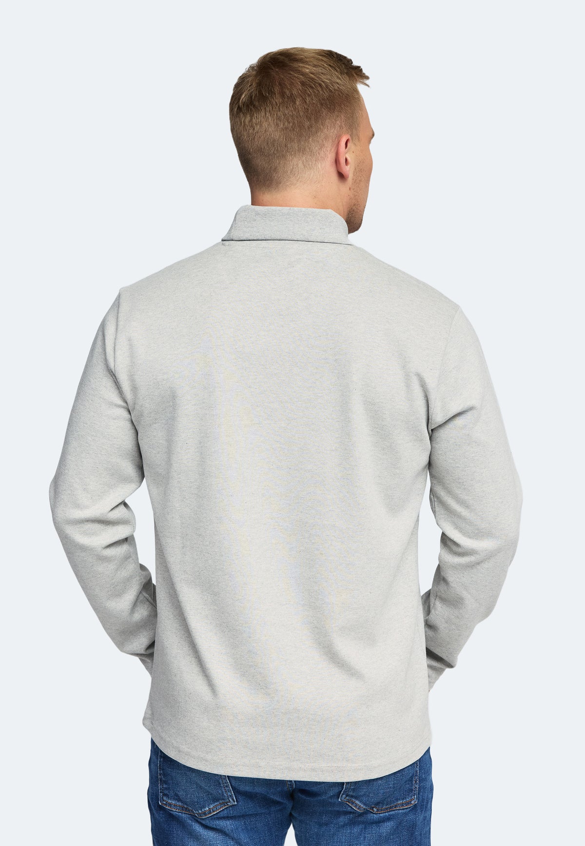 men sweatshirt Steve color/42 gris chine
