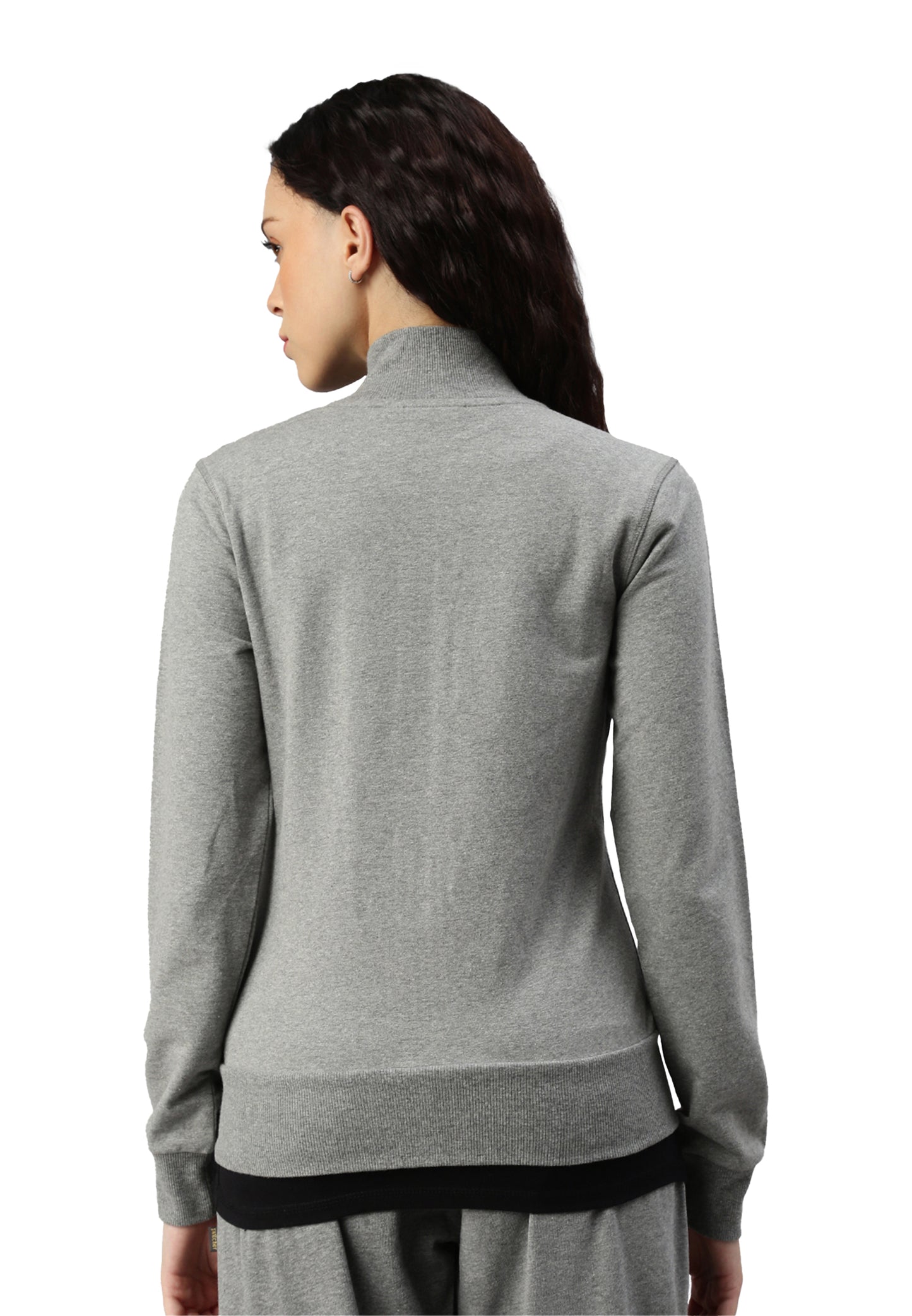 Switcher sweatjacket Lady mia color/672 ebony chine