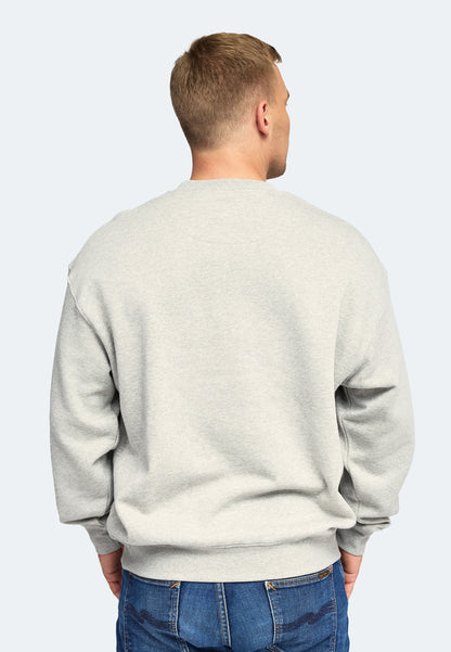 men sweatshirt Bristol color/42 gris chine