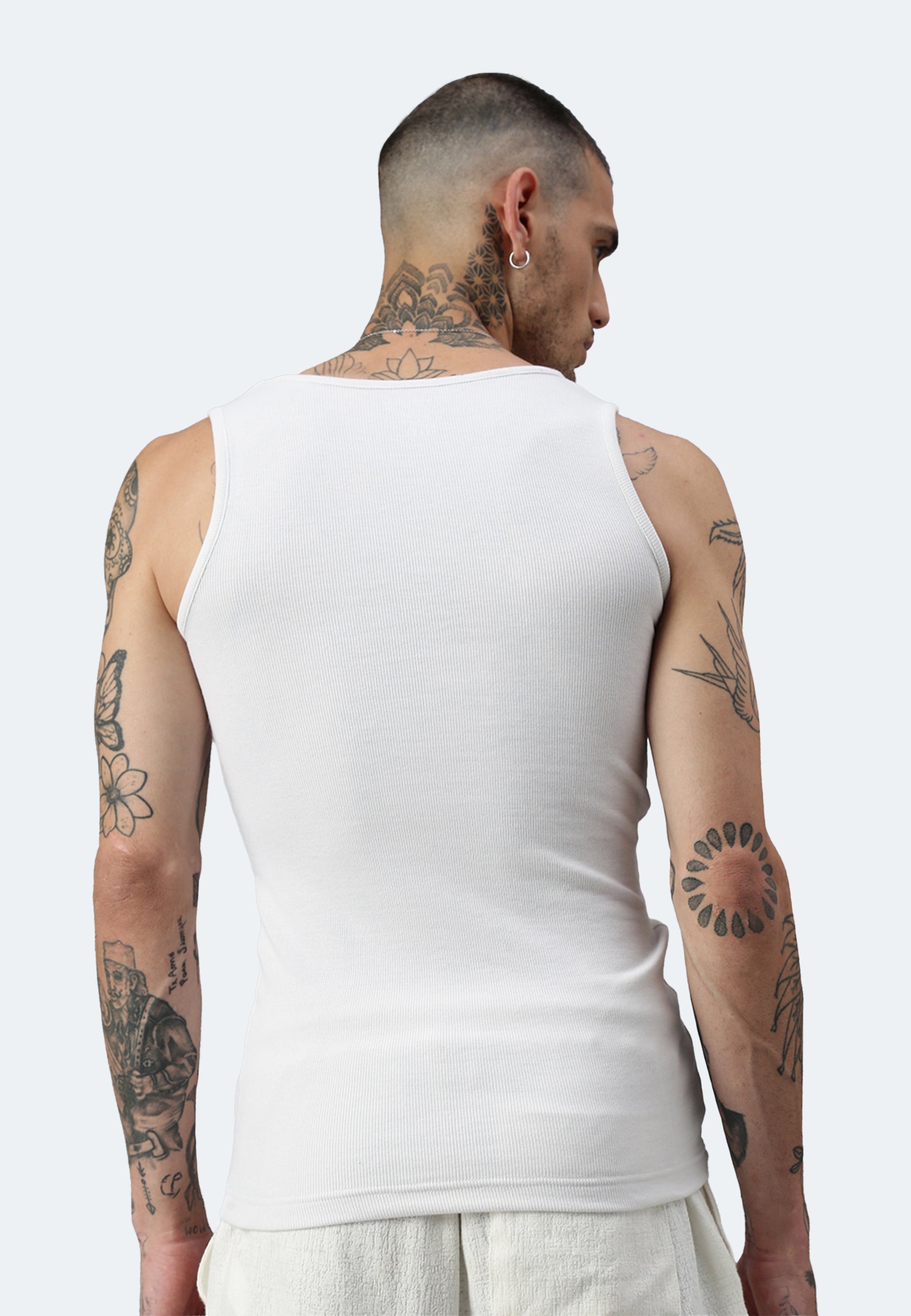 Switcher tank top silvester color/1 blanc