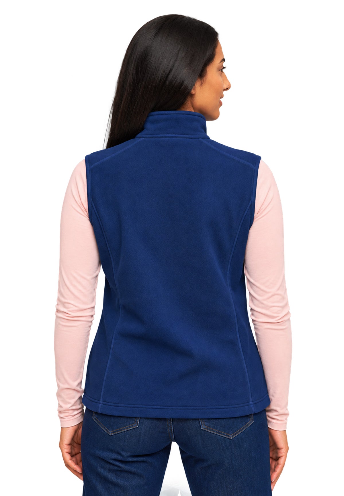 Gilet in pile da donna Switcher, modello New Helsinki, colore 20 marine