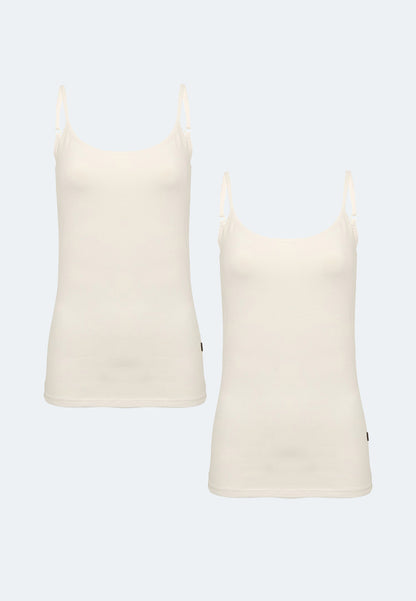 2er-Pack Stretch Stretch Spaghetti Top Muriel