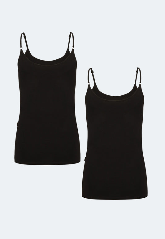 2er-Pack Stretch Stretch Spaghetti Top Muriel