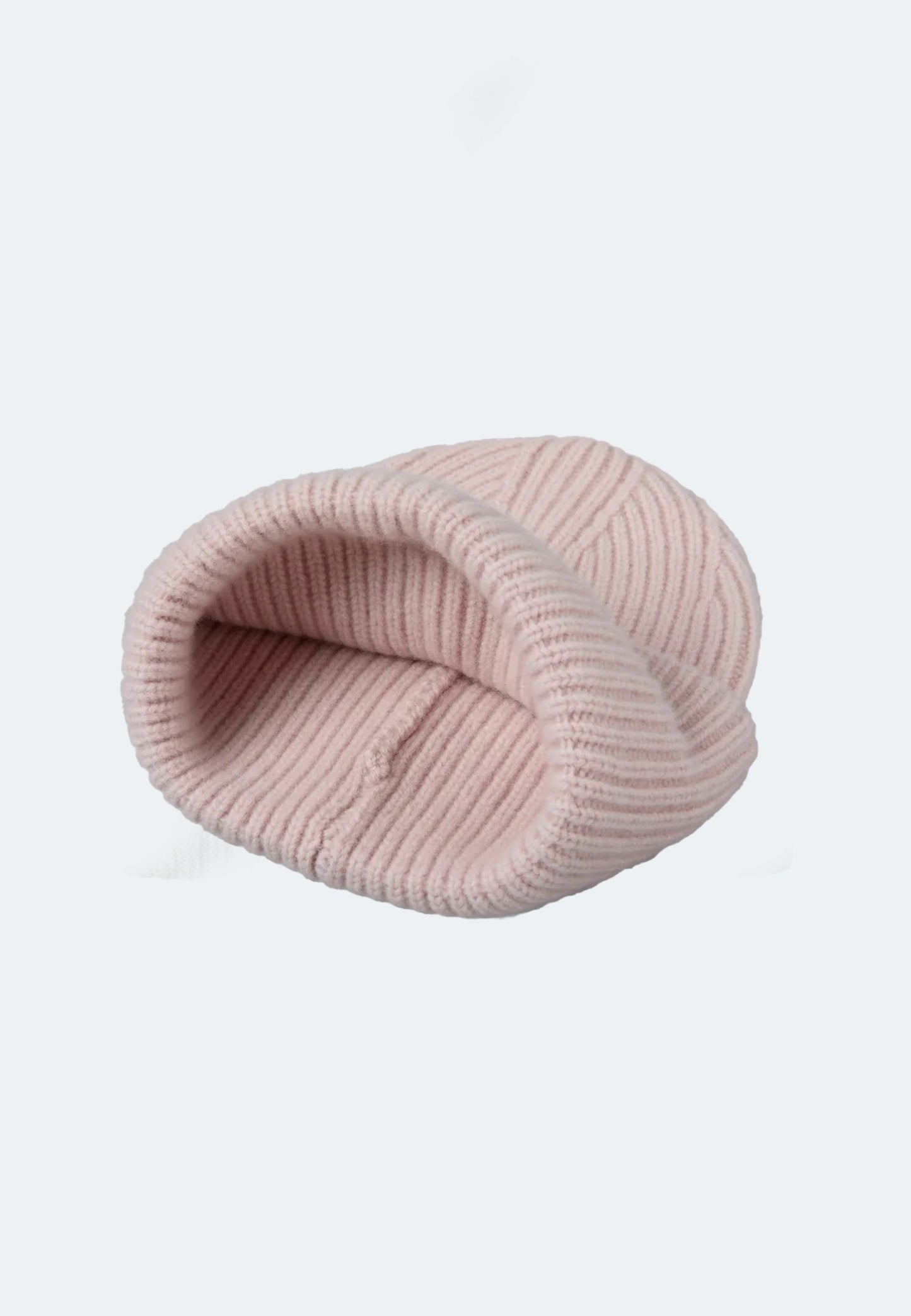 Merino Wolle Beanie mit hohem Umschlag - Malo