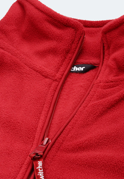 Switcher fleece cortina color/10 rouge
