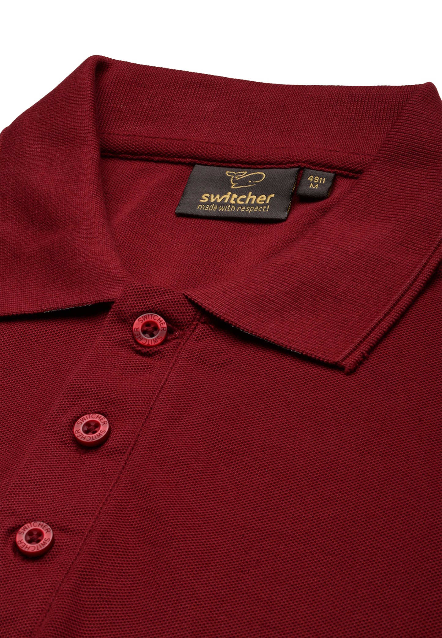 Switcher men's polo john color/158 burgundy