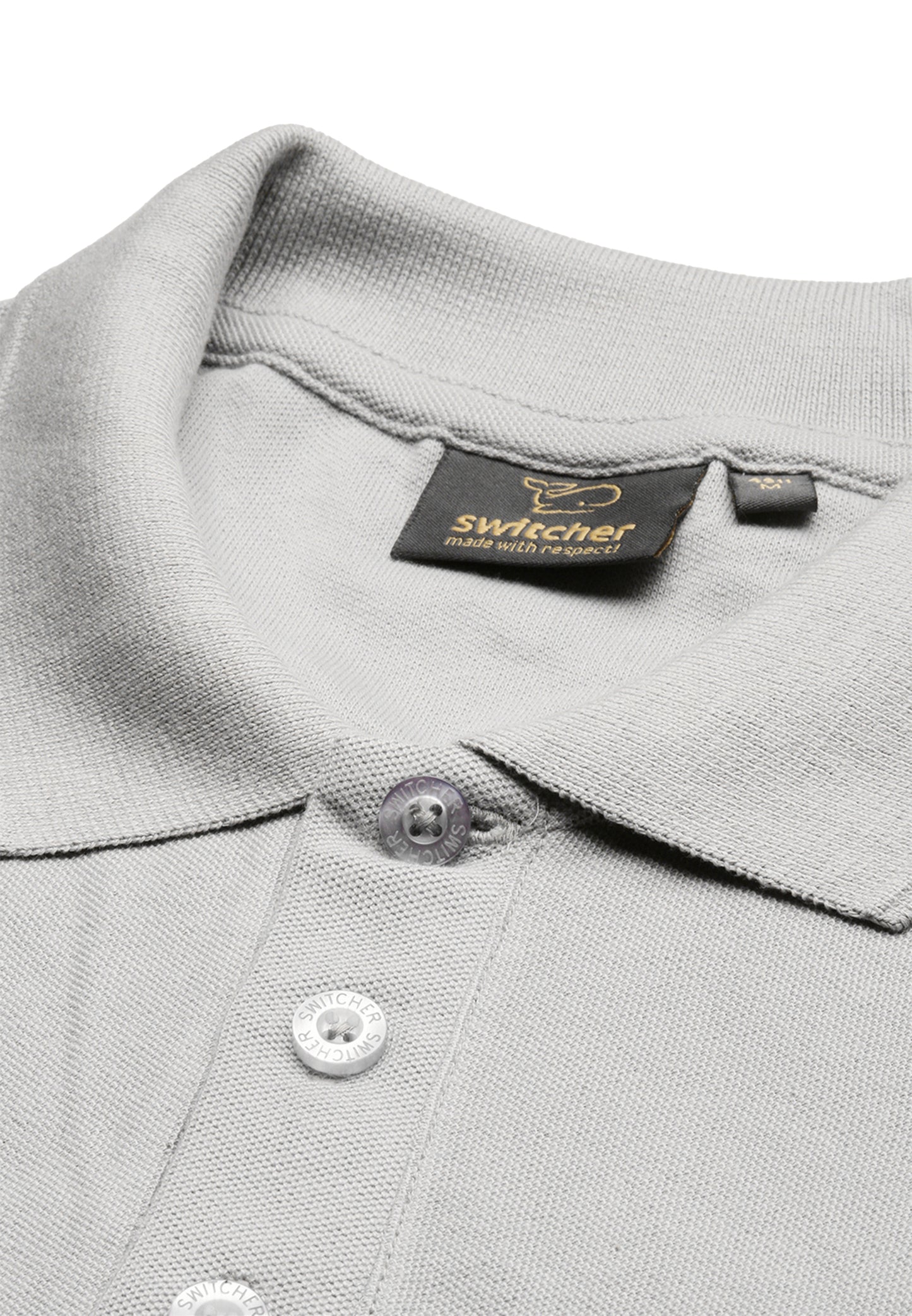 Switcher men's polo john color/402 gris fonce