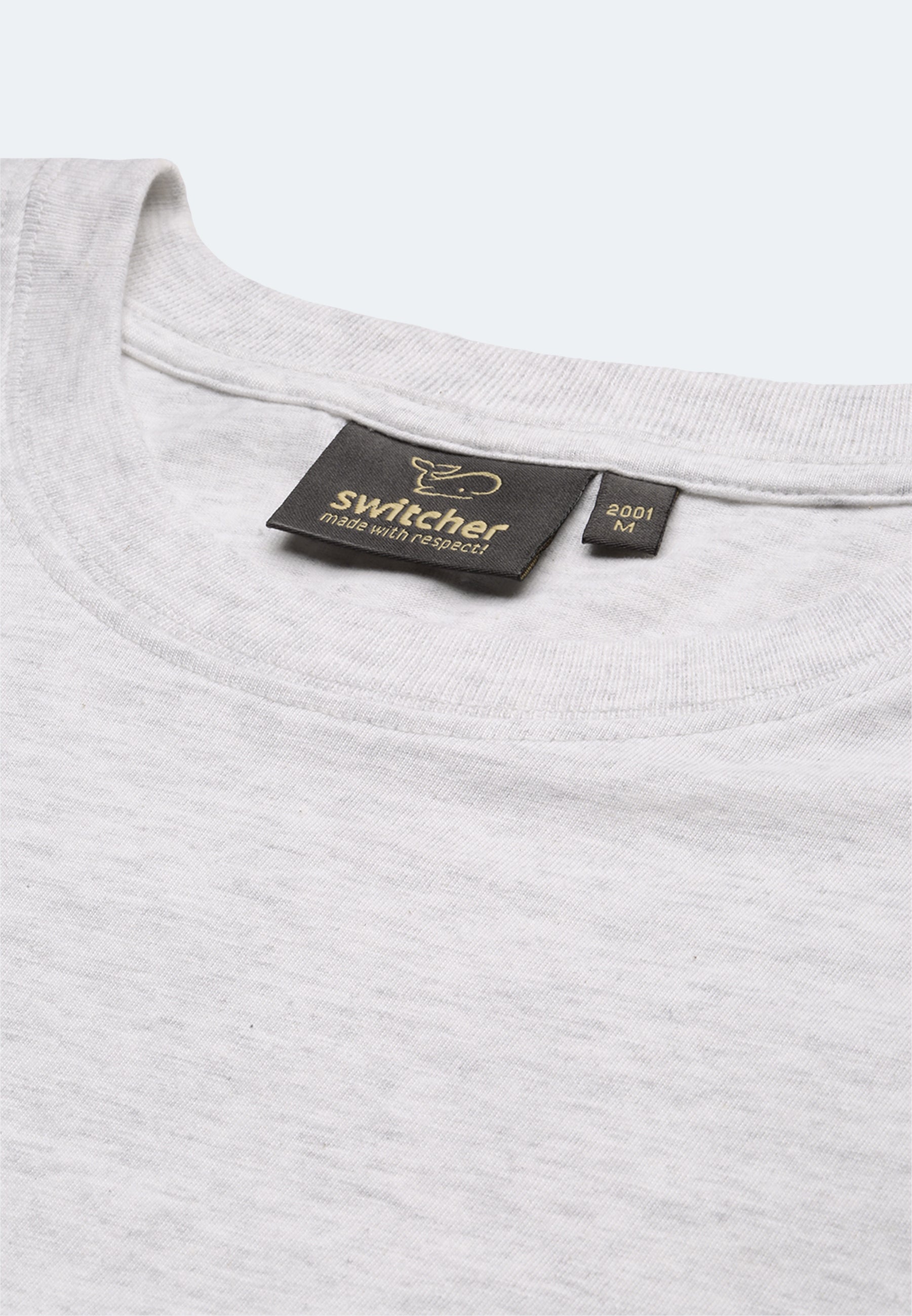 Switcher men's shirt Bob color/43 blanc chine