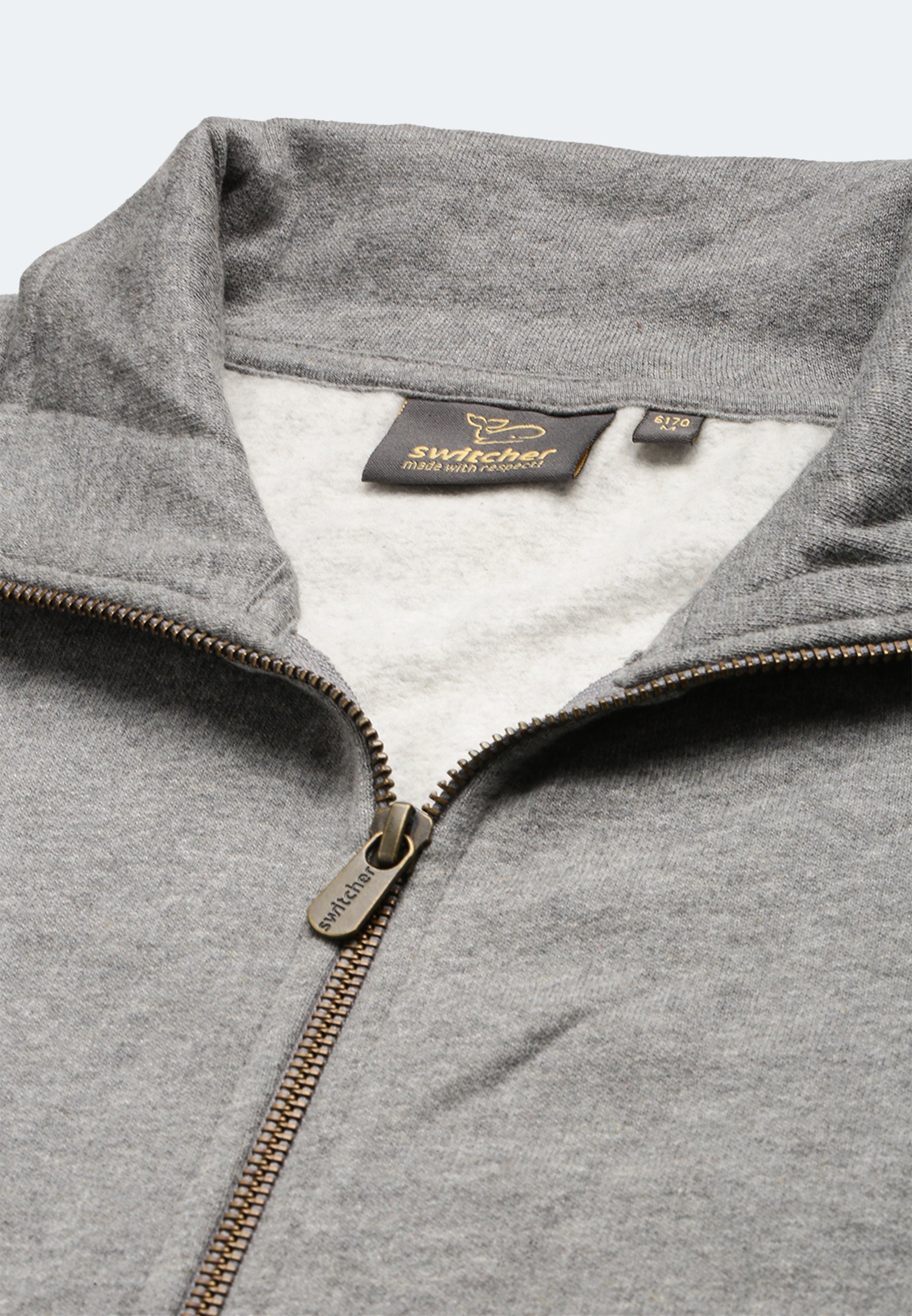 Switcher zip-hoodie men's miami color/672 ebony chine