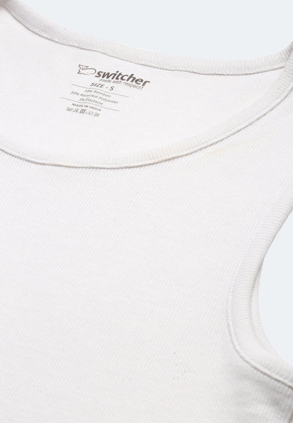Switcher tank top silvester color/1 blanc